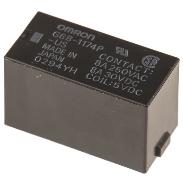 Omron PCB Röle G6B-2114P-US 5VDC