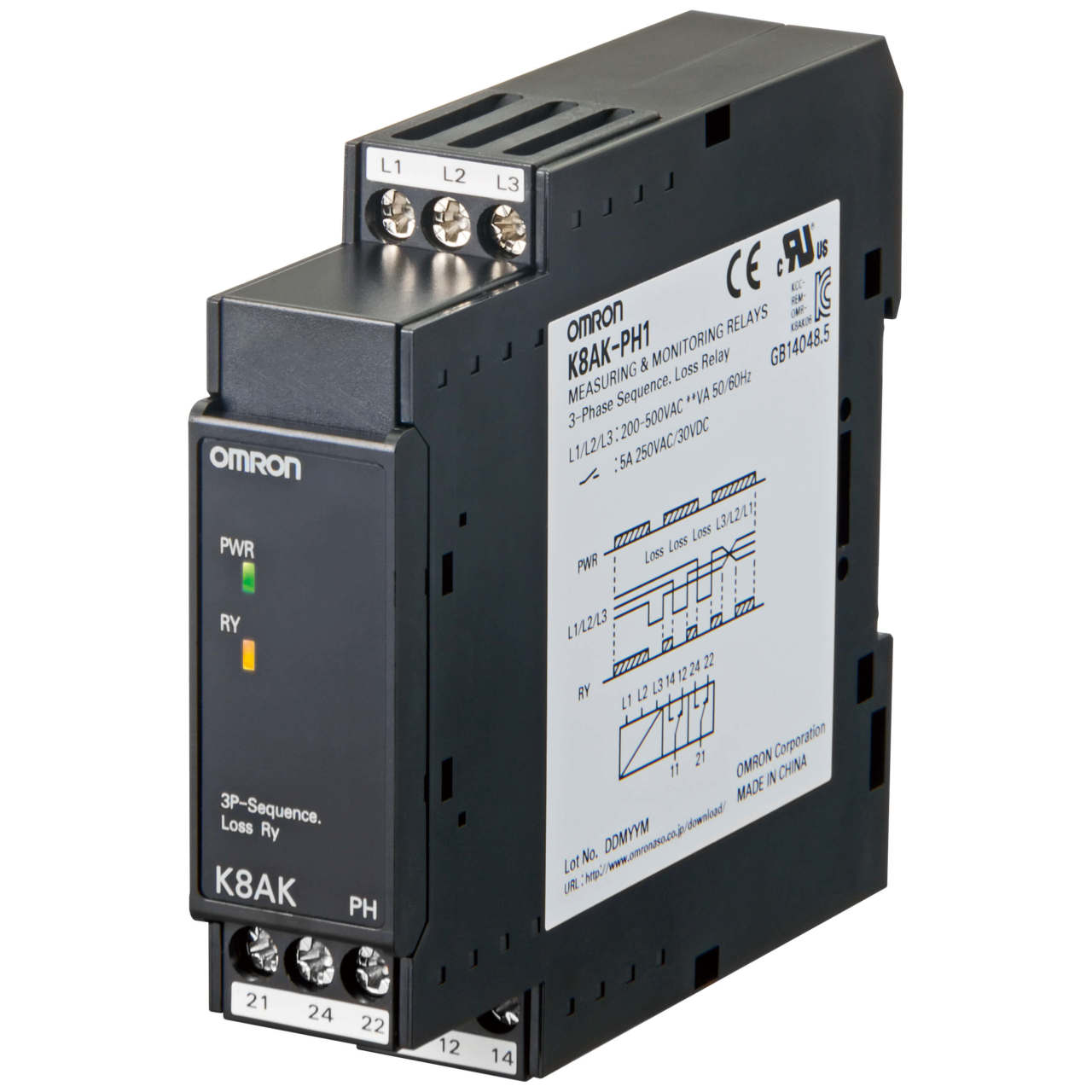 Omron İzleme Rölesi K8AK-PH1