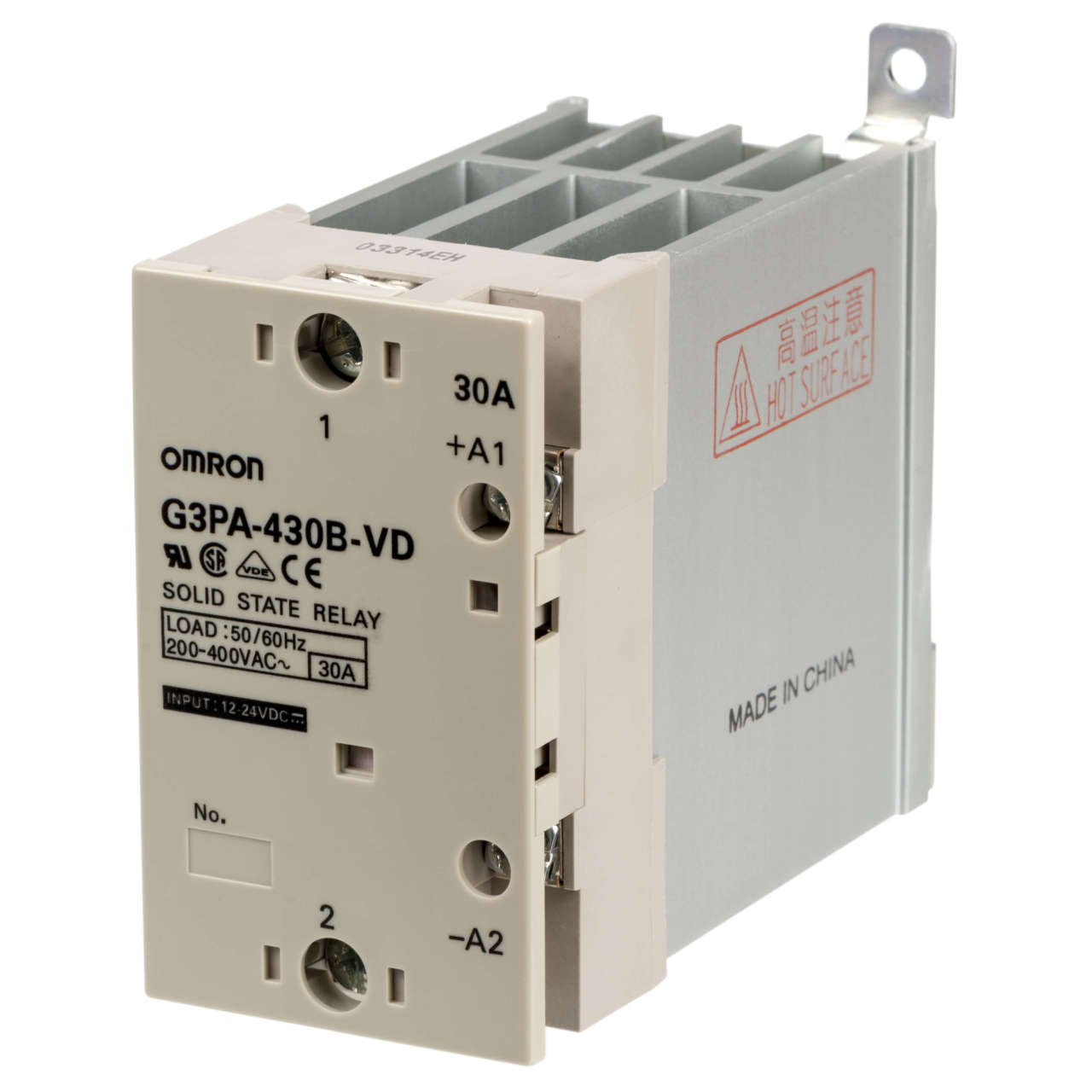Omron Solid State Röle G3PA-430B-VD-2 12-24VDC