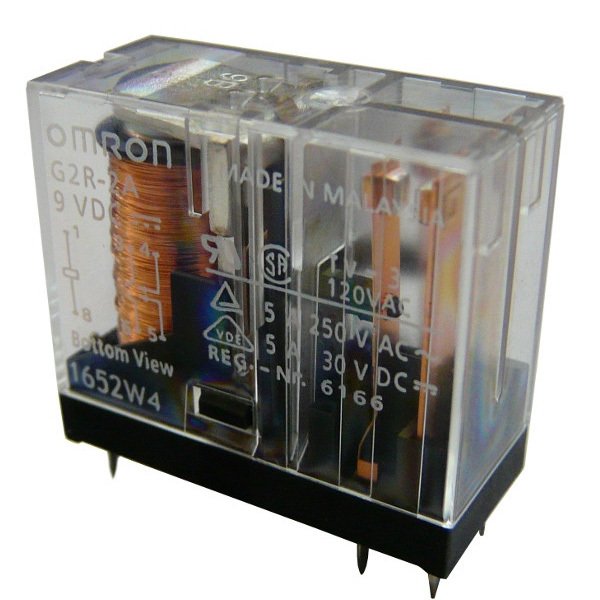 Omron PCB Röle G2R-2A 9VDC