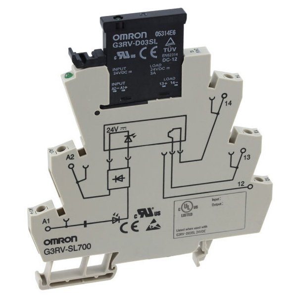 Omron Solid State Röle G3RV-SL700-D 48VAC/VDC