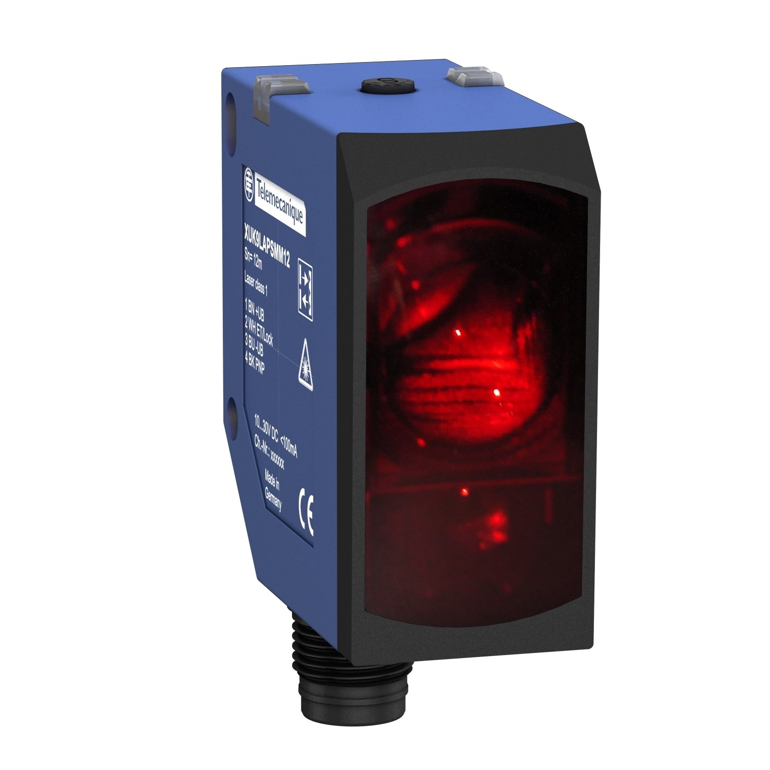 Telemecanique Fotoelektrik Lazer Sensör - Xuk - Polarize Reflex - Sn 14M - 10..30Vdc - M12 XUK9LAPSMM12