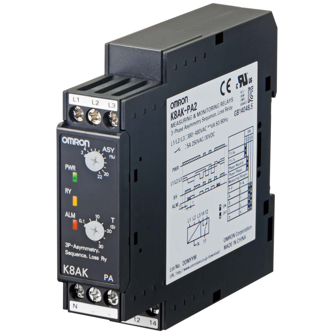 Omron İzleme Rölesi K8AK-PA2
