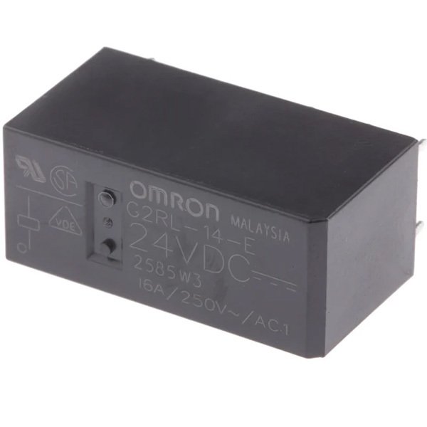 Omron PCB Röle G2RL-14 24VDC